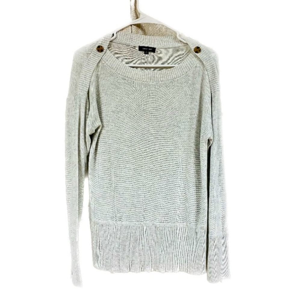 Women’s Long Sleeve Cream‎ Sweater